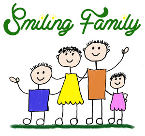 Smiling Family
